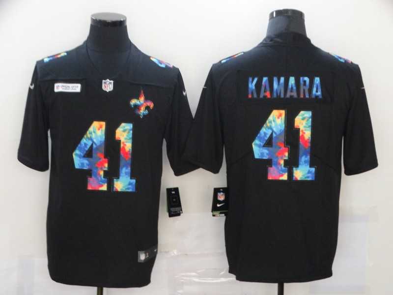 Nike Saints 41 Alvin Kamara Black Vapor Untouchable Rainbow Limited Jersey Dzhi,We sell and wholesale Nike Saints 41 Alvin Kamara Black Vapor Untouchable Rainbow Limited Jersey Dzhi on line form chian!